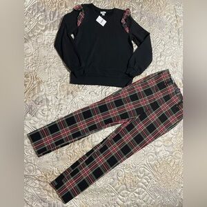 J.Crew Cotton Top and Pants. NWT!